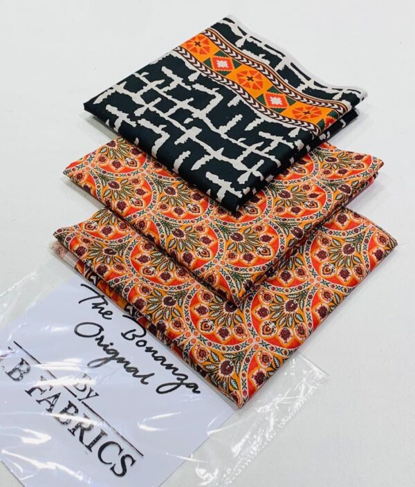 3PC Printed Lawn | Bonanza Brand