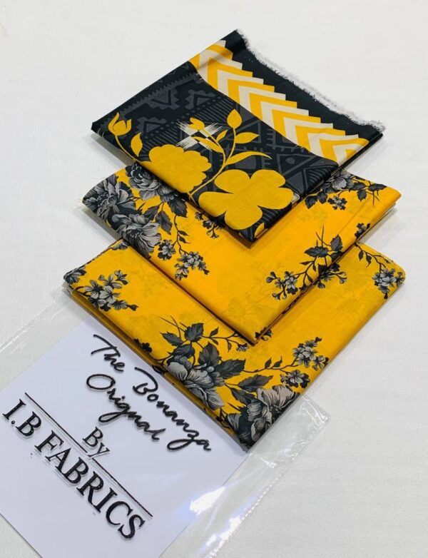 3PC Printed Lawn | Bonanza Brand