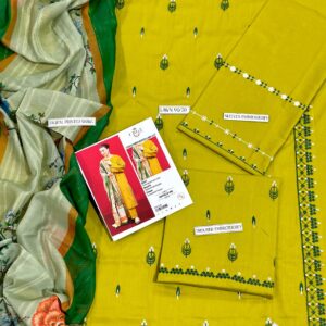3PC Embroidered Lawn | Urge Brand
