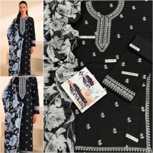 3PC Embroidered Lawn | Urge Brand