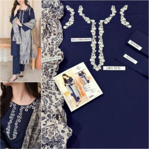 3PC Embroidered Lawn | Urge Brand
