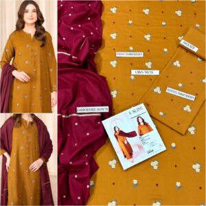 3PC Embroidered Lawn | Urge Brand