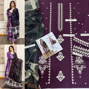 3PC Embroidered Lawn | Urge Brand