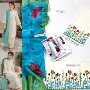 3PC Embroidered Lawn | Urge Brand