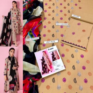 3PC Embroidered Lawn | Urge Brand