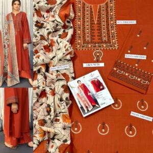 3PC Embroidered Lawn | Urge Brand