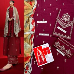 3PC Embroidered Lawn | Urge Brand