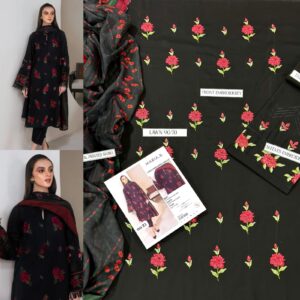 3PC Embroidered Lawn | Urge Brand