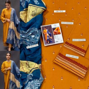 3PC Embroidered Lawn | Urge Brand