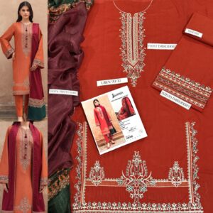 3PC Embroidered Lawn | Urge Brand