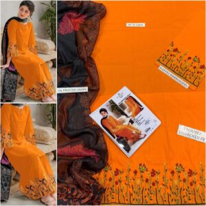 3PC Embroidered Lawn | Urge Brand