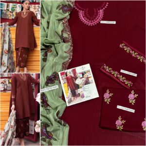 3PC Embroidered Lawn | Urge Brand