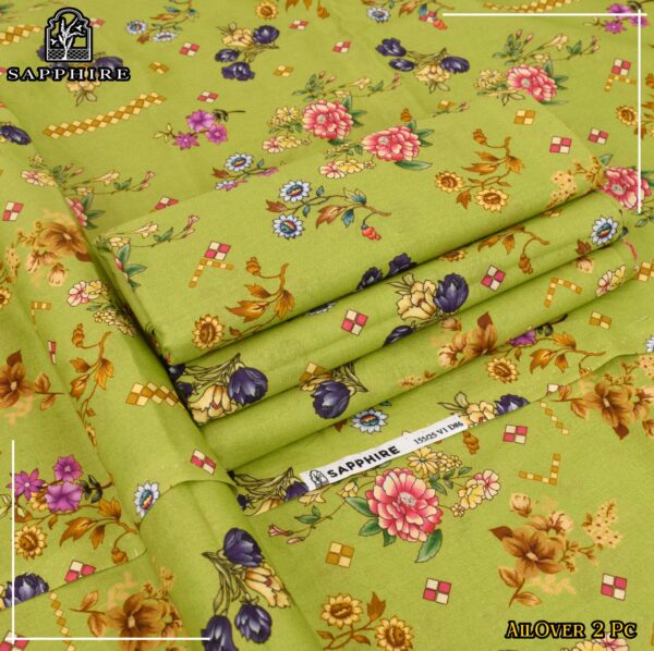 2PC Printed Lawn | Sapphire Brand | Allover