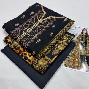 3PC Embroidered Lawn
