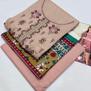 3PC Embroidered Lawn