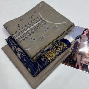 3PC Embroidered Lawn