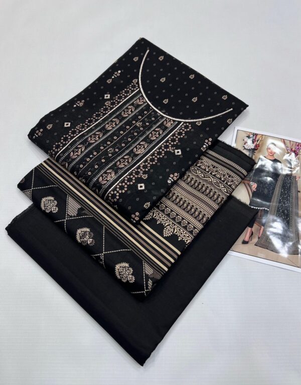 3PC Embroidered Lawn