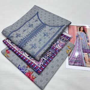 3PC Embroidered Lawn