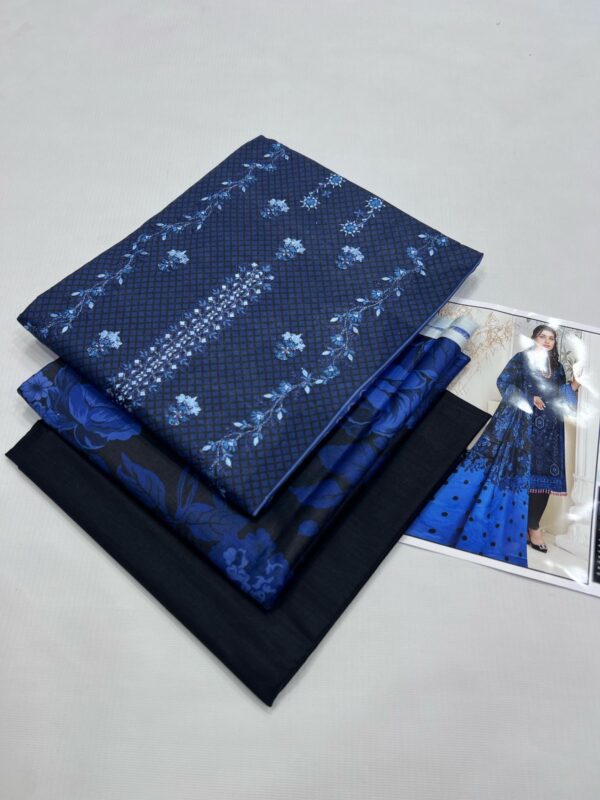 3PC Embroidered Lawn