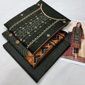 3PC Embroidered Lawn