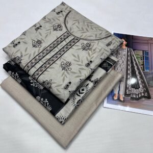 3PC Embroidered Lawn