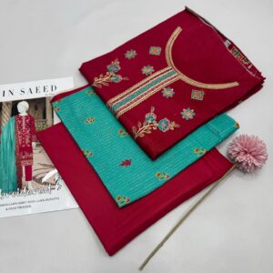 3PC Embroidered Lawn