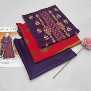 3PC Embroidered Lawn