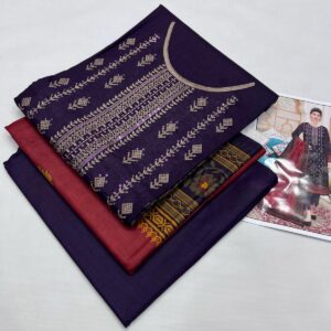 3PC Embroidered Lawn