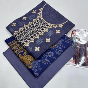 3PC Embroidered Lawn