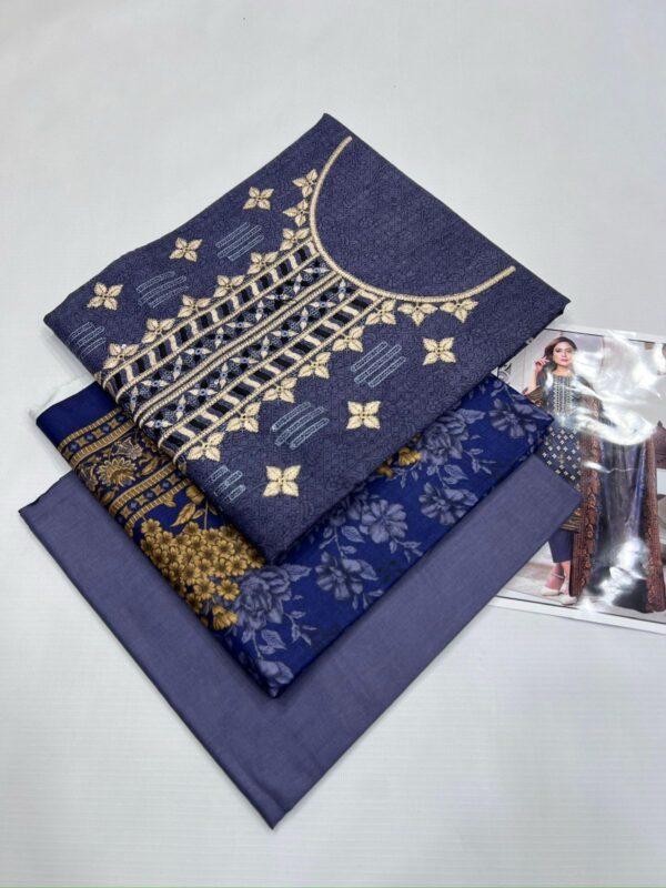 3PC Embroidered Lawn