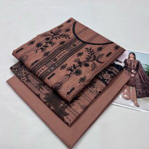 3PC Embroidered Lawn