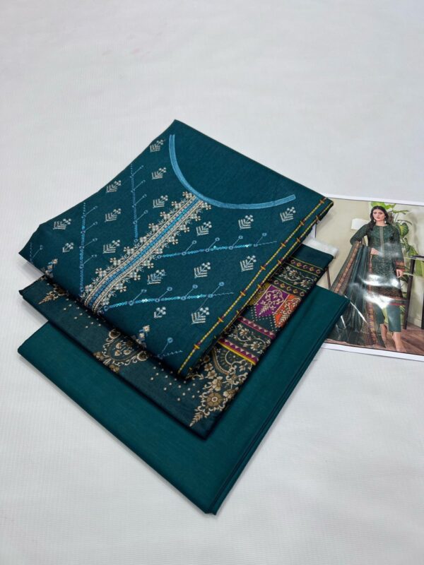 3PC Embroidered Lawn