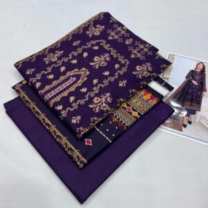 3PC Embroidered Lawn