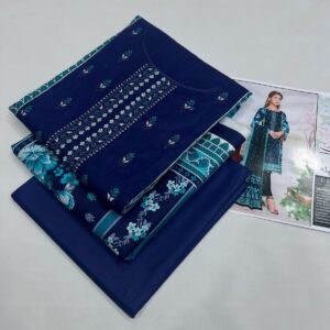 3PC Embroidered Lawn