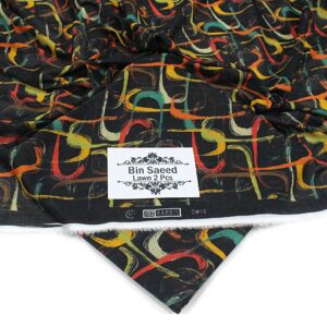 2PC Printed Lawn | Bin Saeed Brand | Allover