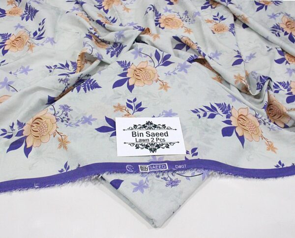 2PC Printed Lawn | Bin Saeed Brand | Allover