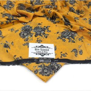 2PC Printed Lawn | Bin Saeed Brand | Allover