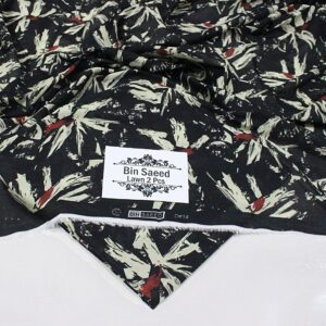 2PC Printed Lawn | Bin Saeed Brand | Allover
