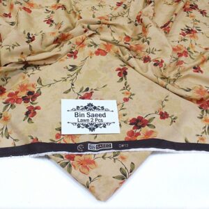 2PC Printed Lawn | Bin Saeed Brand | Allover