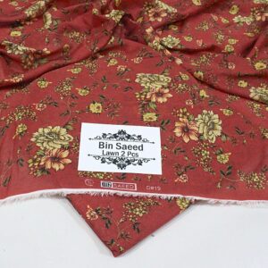 2PC Printed Lawn | Bin Saeed Brand | Allover