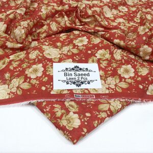2PC Printed Lawn | Bin Saeed Brand | Allover