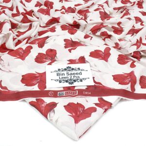2PC Printed Lawn | Bin Saeed Brand | Allover