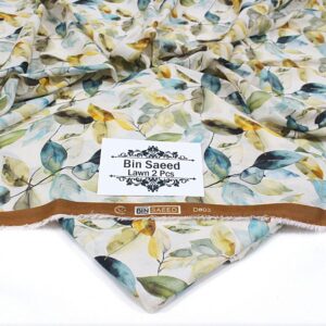2PC Printed Lawn | Bin Saeed Brand | Allover