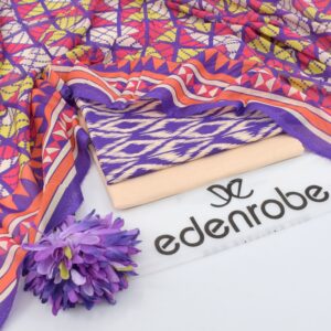 3PC Printed Lawn | Edenrobe