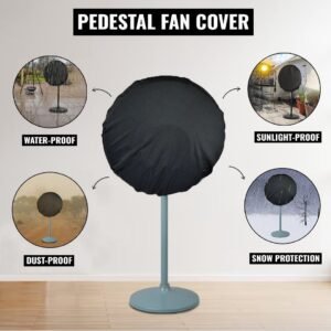 Premium Waterproof Pedestal Fan Cover