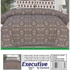 EXECUTIVE BY DIAMOND – PREMIUM QUALITY BEDDING COLLECTION (Desn. 2231)