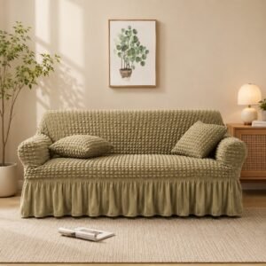 PERSIAN STYLE BUBBLE STUFF SOFA COVERS (Mouse Colour)