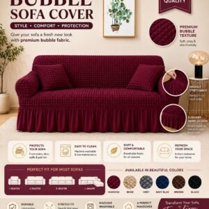 Persian Style Jersey Sofa Covers | Bubble Sofa Covers