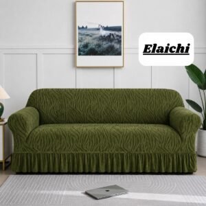 PREMIUM ZEBRA STYLE SOFA COVERS (Elaichi Colour)