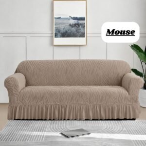 PREMIUM ZEBRA STYLE SOFA COVERS (Mouse Colour)